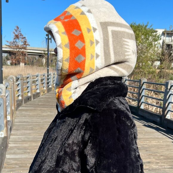 Hoodlette - Hat and Cowl All in One -